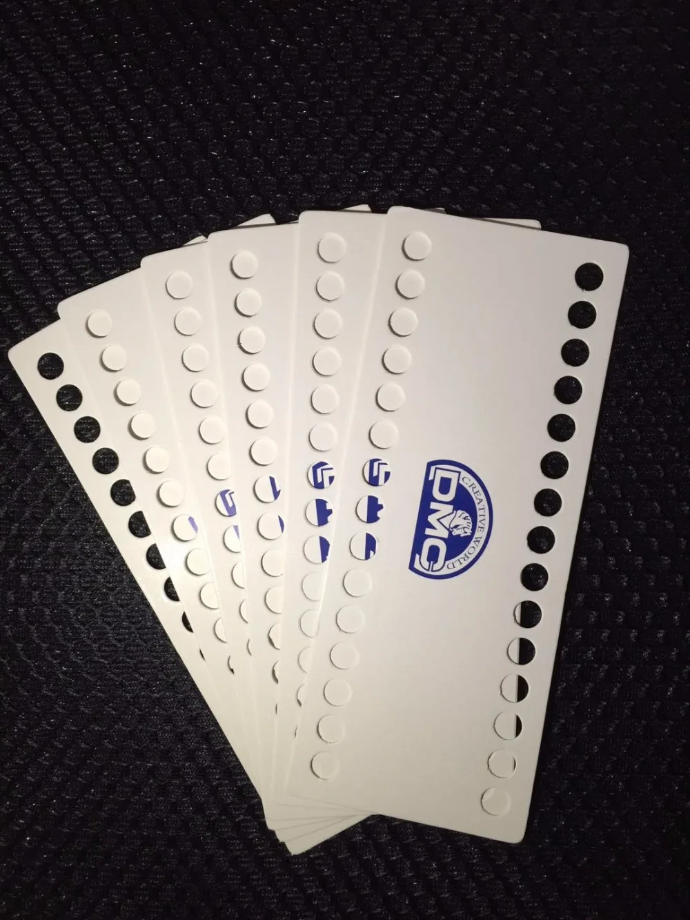 

Картонные доски DMC с пустой нитью для 30 и 20 отверстий, аксессуар для вышивки крестиком, белые картонные доски без рисунка