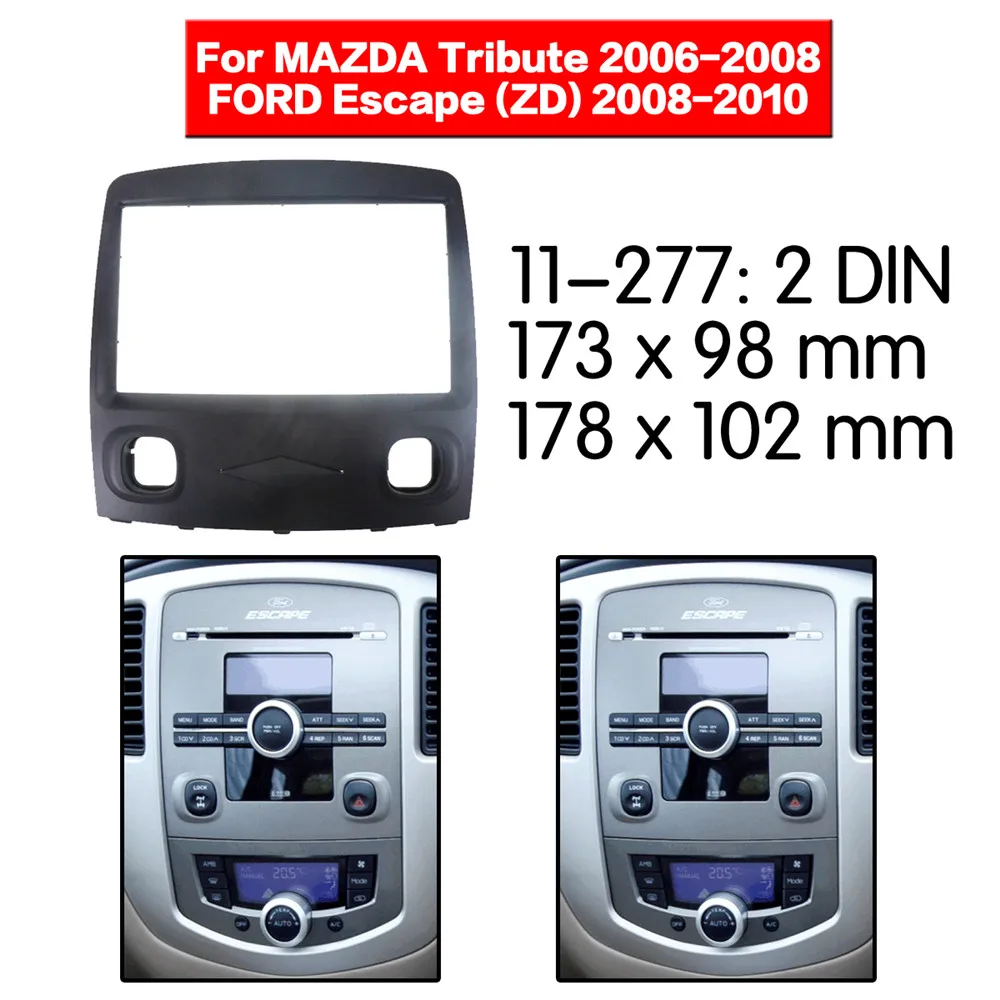 2din радиоприемник для MAZDA Tribute 2006-2008 FORD Escape (ZD) 2008-2010 радио DVD стерео CD-панель
