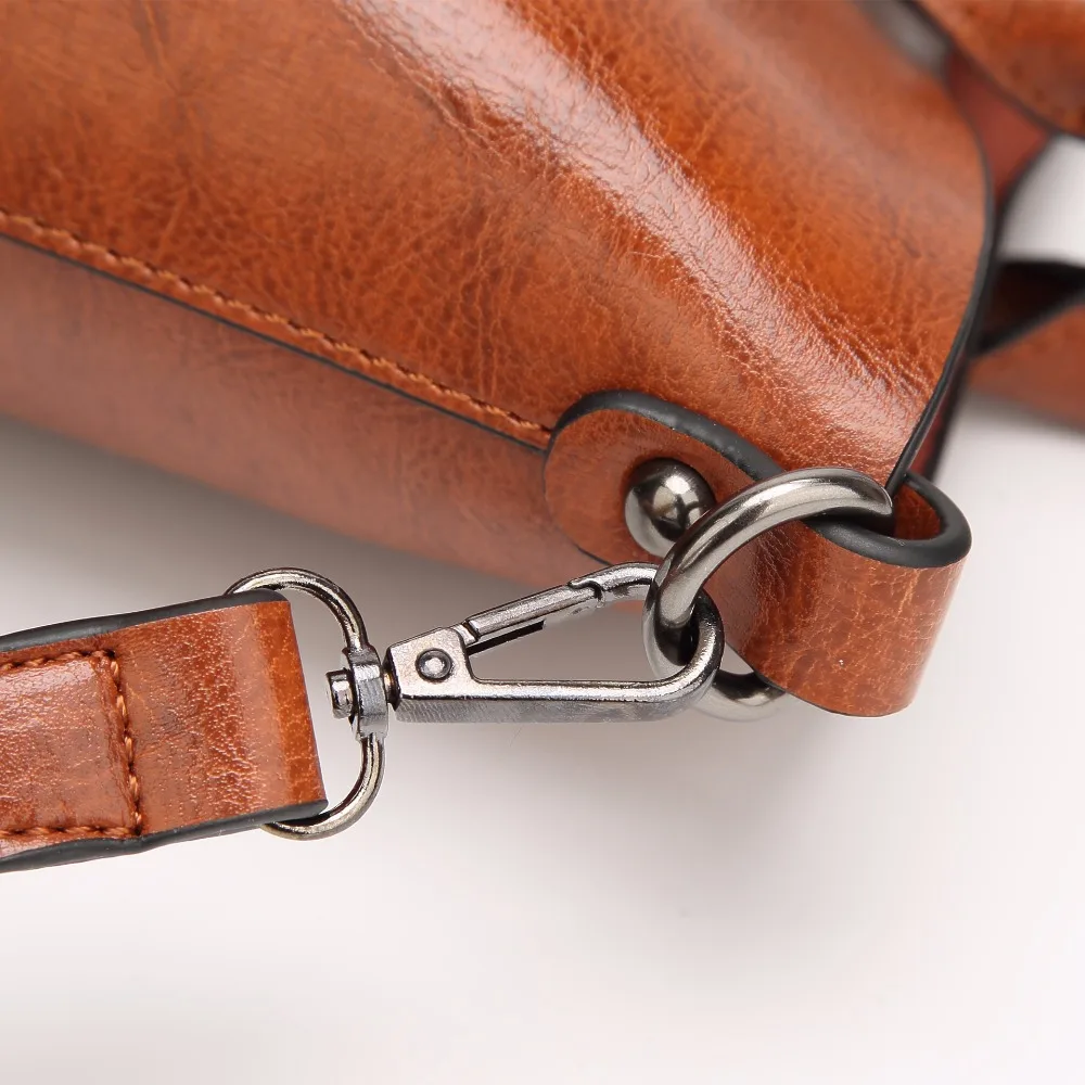 Ursfur женские сумки на плечо Элитный бренд Урожай Tote искусственная кожа crossbody tophandle