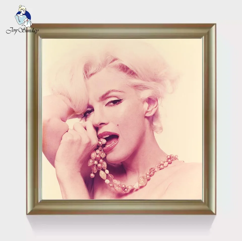 JOY SUNDAY Diy Diamond Painting Cross Stitch Mosaic Needlework Crafts Full Embroidery Reading Biting beauty 9 | Дом и сад