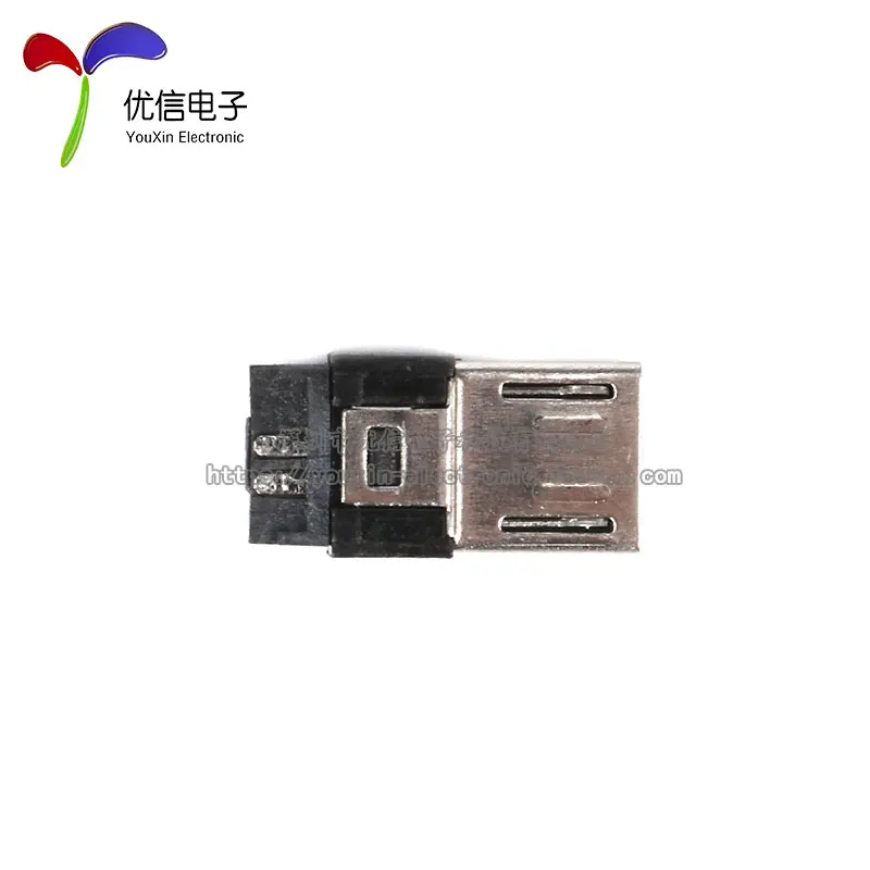Бесплатная доставка 100 шт./лот MICRO HTC вилка 5P Mini USB Штекерная головка сварочный