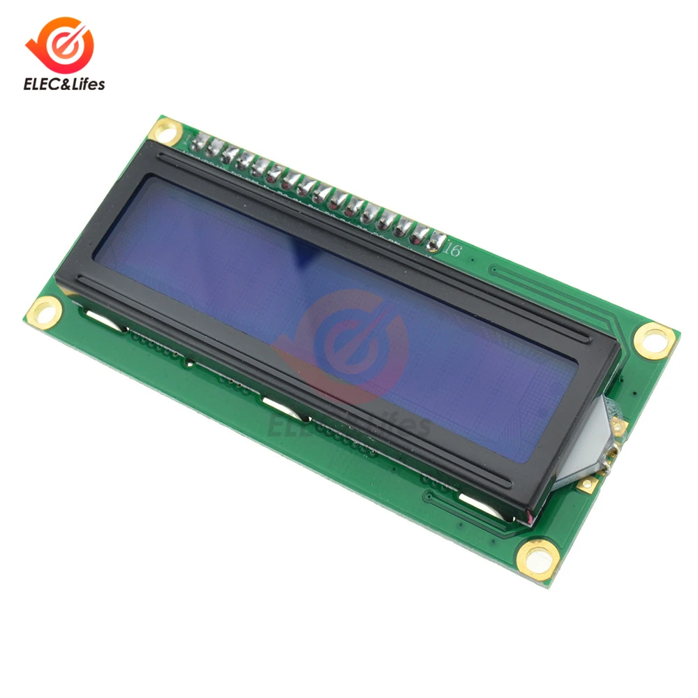 I2C SPI серийный ЖК-дисплей 1602 1602 ЖК-дисплей модуль экрана Подсветка Дисплей 16*2 символа I2C плата адаптера модуль 1602 ЖК-дисплей 5V для Arduino