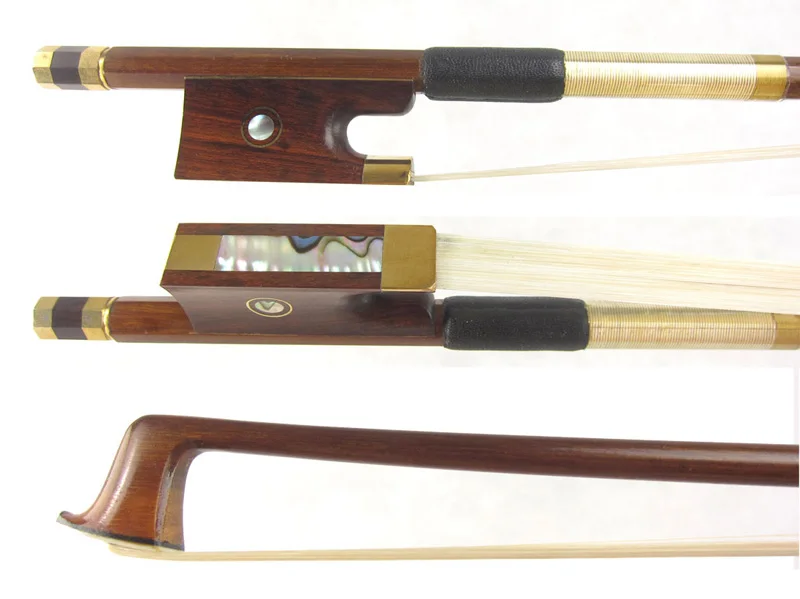 Бесплатная доставка! Золотистый сплав настраиваемый бант для скрипки PERNAMBUCO со