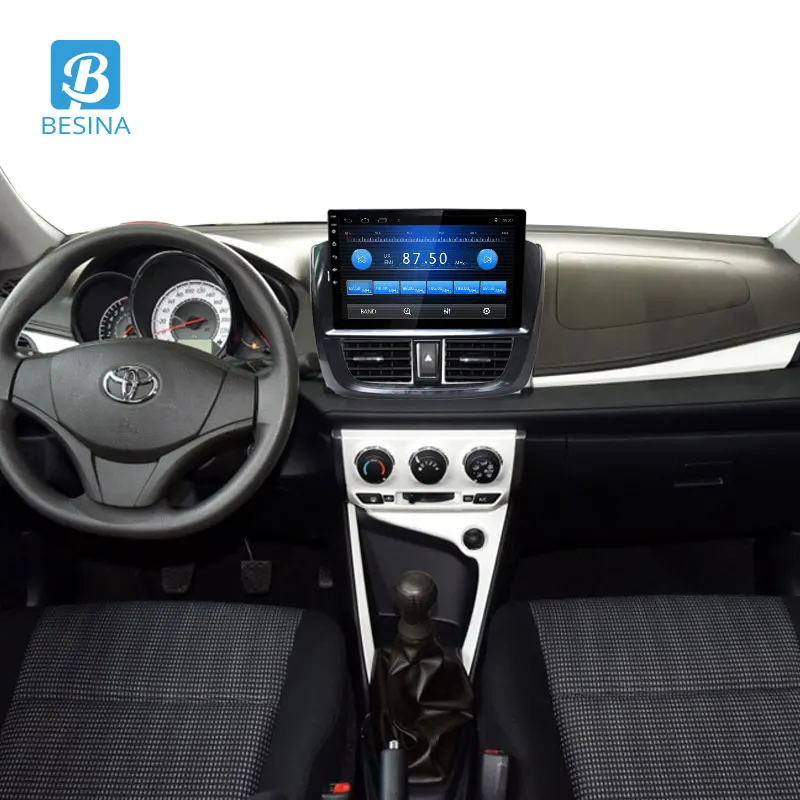 Besina 10 1 дюймов Android 9 0 автомобильное радио для TOYOTA VIOS YARIS 2016 2017 мультимедийный плеер