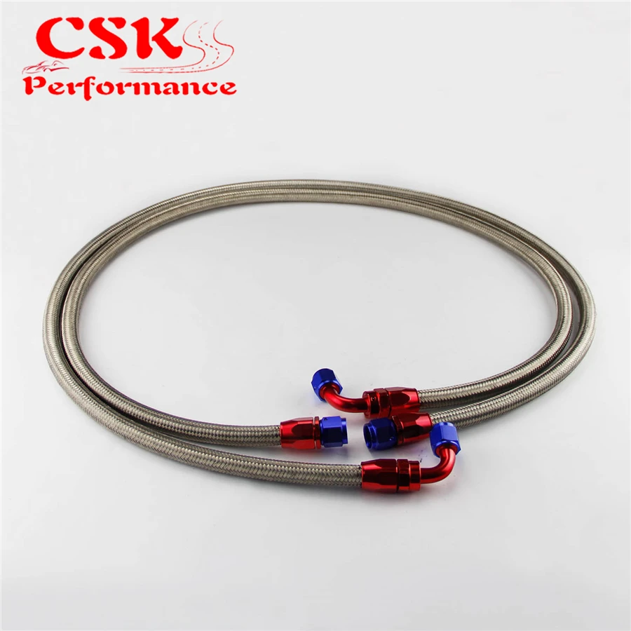 2 шт. шланг для масляного радиатора 8 дюймов | Автомобили и мотоциклы