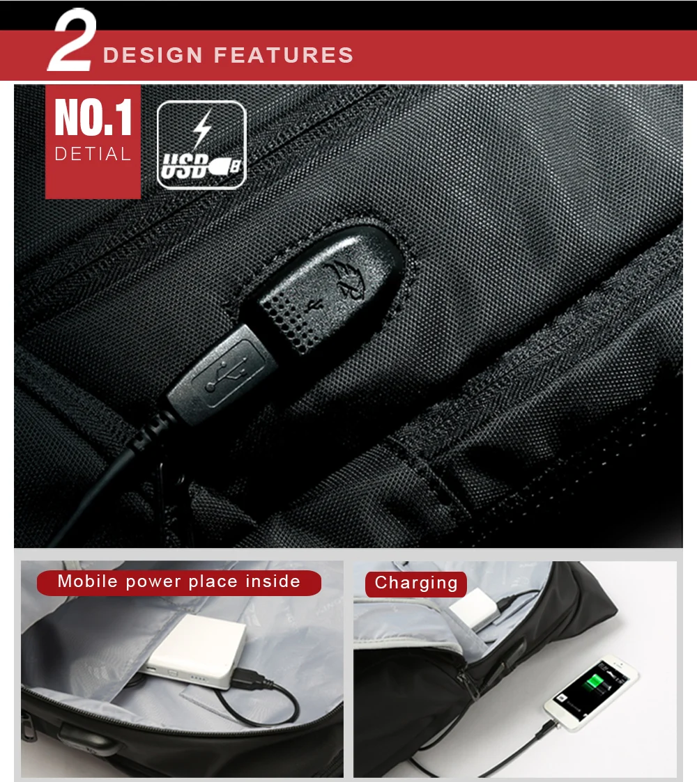 Нейлоновый рюкзак Kingsons 1" 14" 1" 15,6" 1" 17,4" для ноутбука с usb-портом для зарядки ноутбука, рюкзак, сумка для Macbook Asus IBM hp