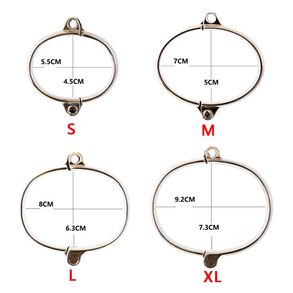 DOMI наручники с замком из нержавеющей стали для пар|bondage lock|cuff sexcuff locks |