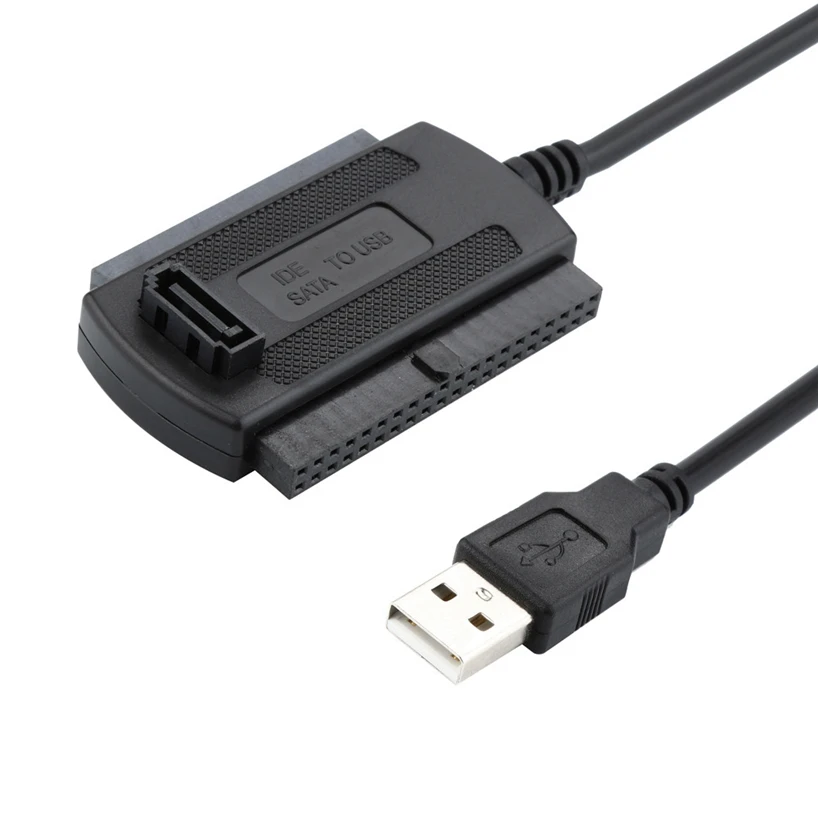 Data Exchange Line 2.5/3.5 SATA/IDE To USB 2.0 Adapter Converter Cable For Hard Disk Drive CD DVD ROM JQ0329 | Компьютеры и офис