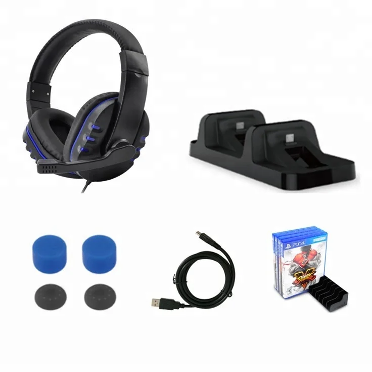 Головная повязка для хранения игрового диска двойная зарядная док станция