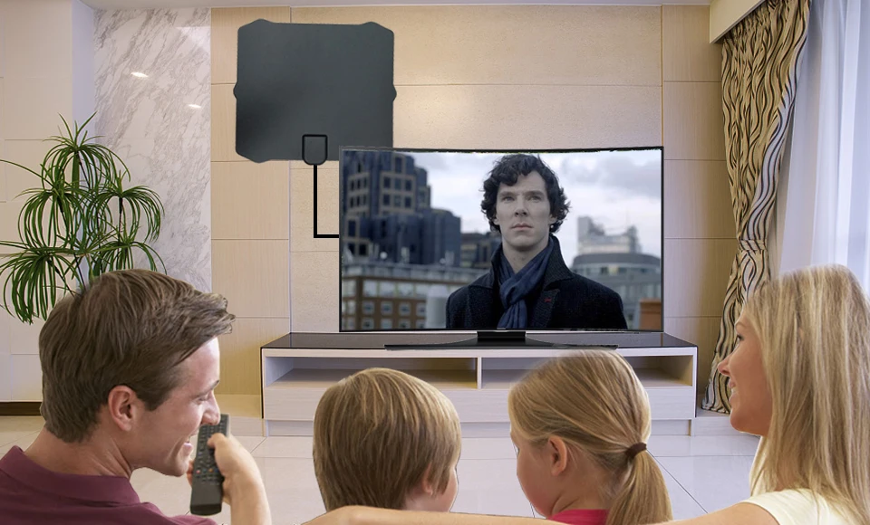 ТВ антенна антена Крытый Цифровой Открытый hdtv hqclear рецептор внешний усилитель DVB-T2 dtv dvb t2 tv-4k сигнал para