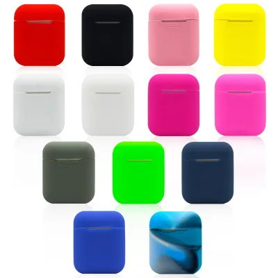 Силиконовый противоударный чехол для наушников Apple Airpods Air Pods|Смарт-аксессуары| |
