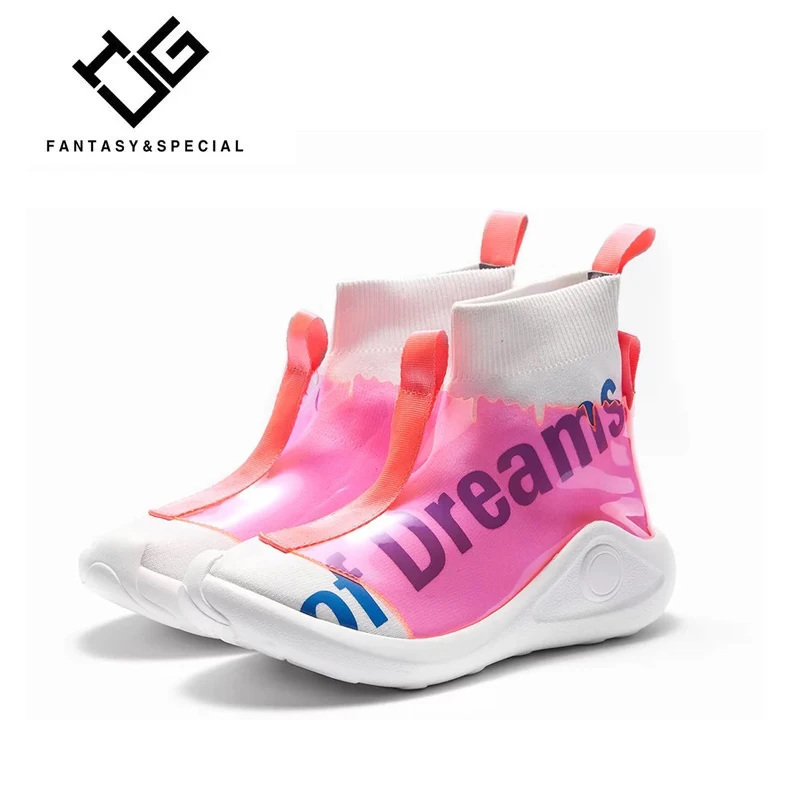 IGU/кроссовки для женщин обувь на плоской платформе Tenis Feminino эластичные носки с
