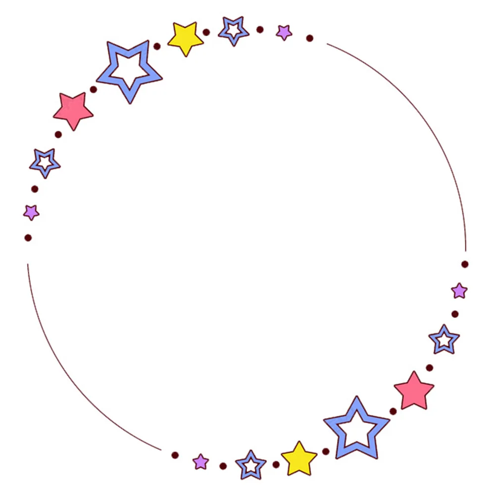 Пятиконечная звезда круг металлические Вырубные штампы для DIY скрапбукинга