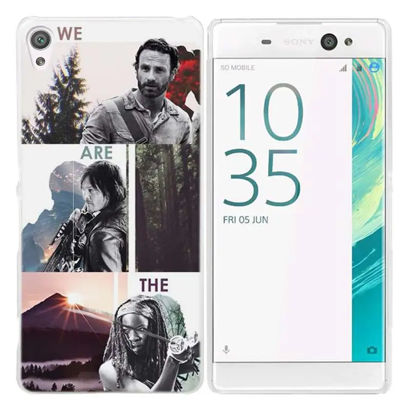 07 Чехол The Walking Dead H для sony Xperia XA XA1 X XZ Z5 Z1 Z2 Z3 M4 Aqua M5 E4 E5 C4 C5 Compact Premium жесткий прозрачный чехол для телефона - Цвет: 07