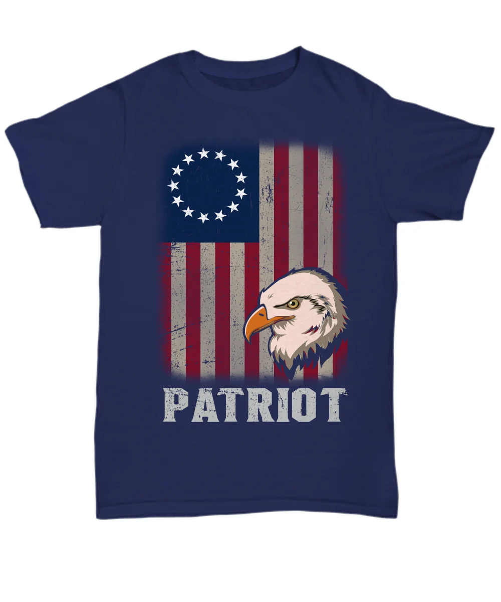 Betsy Ross футболка с американским флагом 13 звезд оригинал колонии США подарок