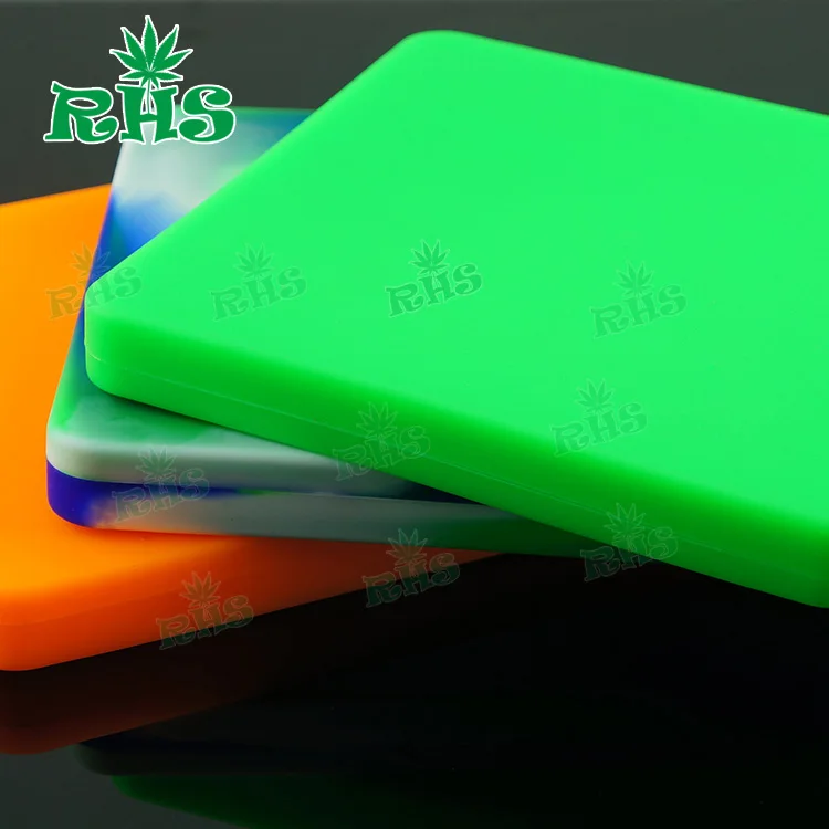 10 шт антипригарная большая силиконовая для пиццы восковая емкость концентрата BHO