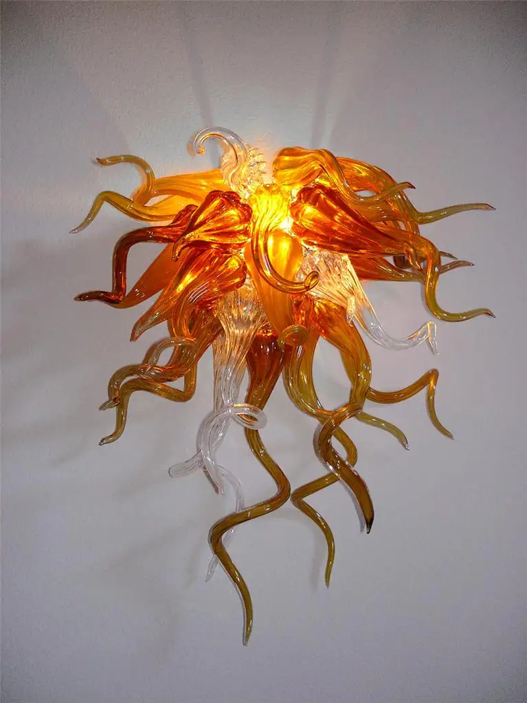 Free Shipping Modern Designer Hand Blown Glass Wall Lamps | Лампы и освещение