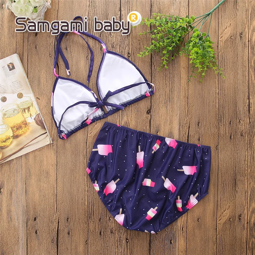 Комплект одежды SAMGAMI BABY Mommy and Me купальники для девочек одежда родителей и детей
