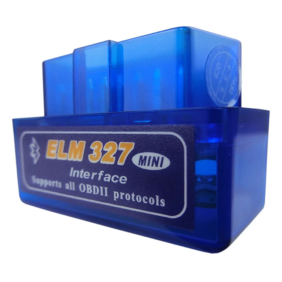 Диагностический сканер для автомобилей Super Mini Elm327 Bluetooth OBD2 V1.5 Elm 327 в 1 5 OBD 2 - купить - Фото №1