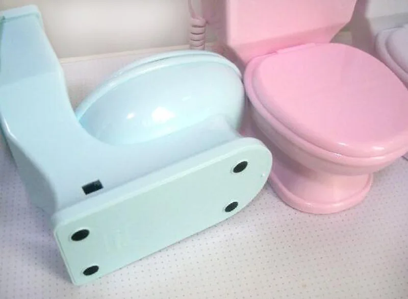Забавный Emulational Closestool Туалет Телефон Провод стационарный стол туалетных принадлежностей телефон для украшения дома и офиса