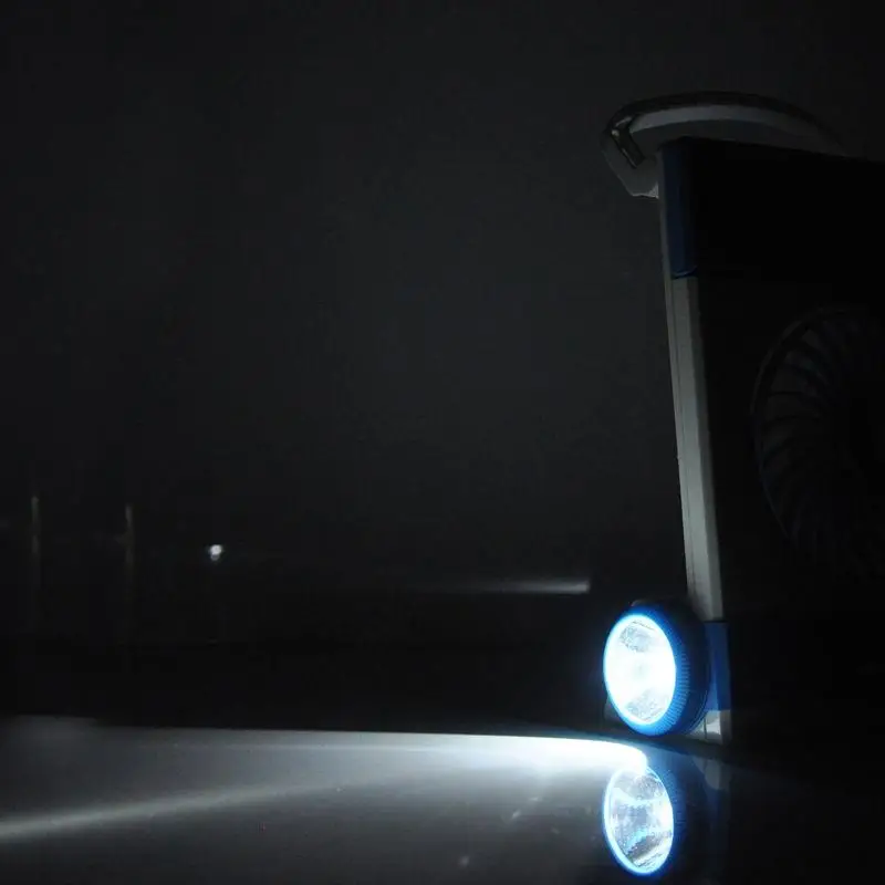 LumiParty Портативный USB 3 в 1 Мини солнечный вентилятор свет LED Настольная лампа