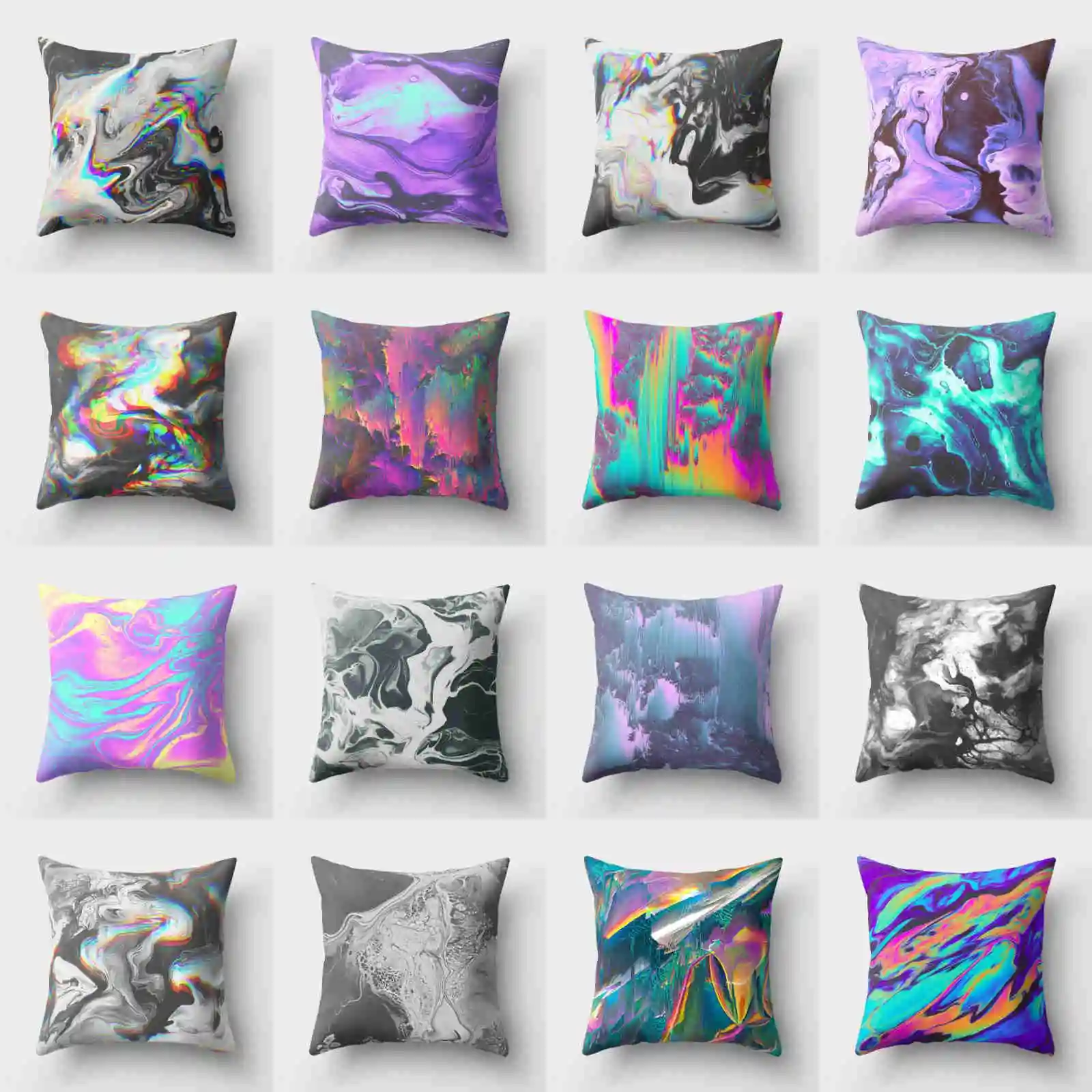 

Decor Pillow Home Polyester Cushion Waist Case Cover Sofa Throw 18''