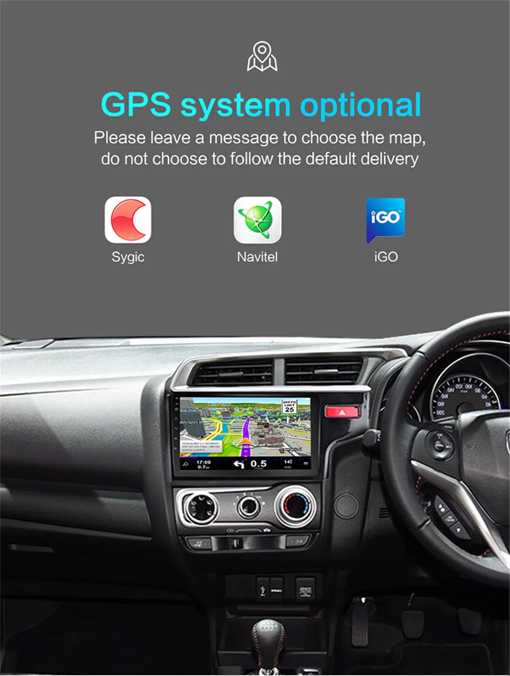 Hoxiao для HONDA Fit JAZZ 2013- Android 6,0 gps HD мультимедийный плеер Карта Навигация wifi BT без DVD 9 дюймов 2DIN Автомагнитола