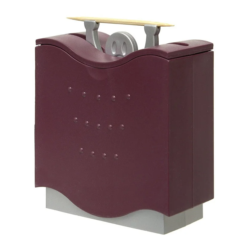 Домашний декор Забавный Прекрасный подъемник держатель зубочистки