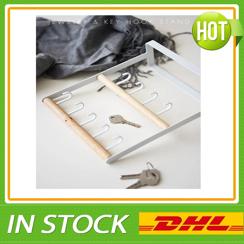 

Free Shipping White Keychain Display Stand, White Jewelry Display Hooks