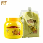 Набор для массажа волос с имбирным волосом и кожей головы, 2 шт.лот, маска для ухода за поврежденными волосами и кожей головы