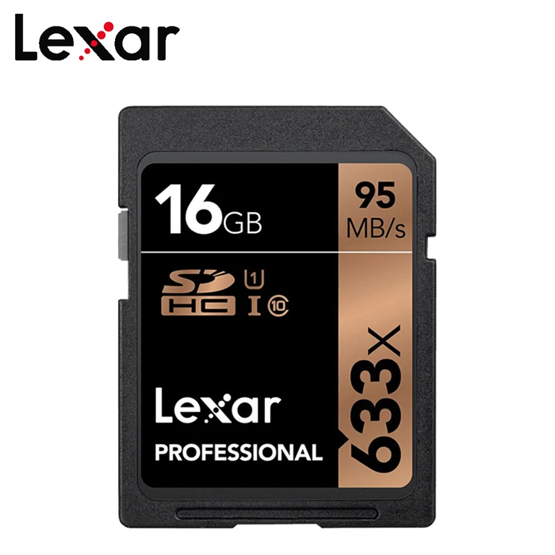 Lexar 95 МБ/с./с 128 ГБ sd-карта для камеры оригинальная флеш-карта класс 10 32 16 tarjeta SD 64