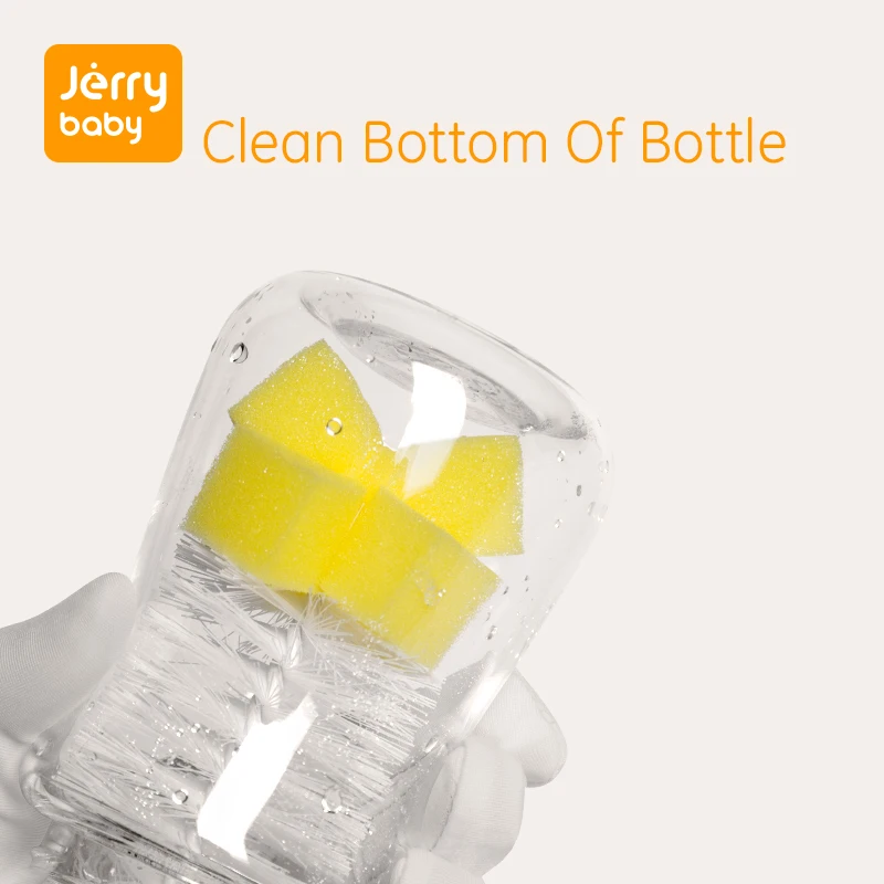 Jerrybaby щетка для бутылок 6 шт./компл. губка пластиковая стеклянная чашка молока