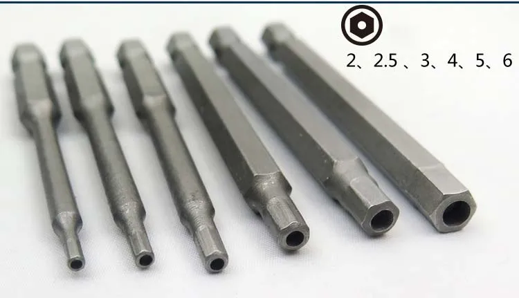 32 шт. Cr-V Набор отверток специальной формы с прорезями Phillips Torx Hex Pozidriv Bit 6,35 мм шестигранный хвостовик аксессуары для электроинструмента