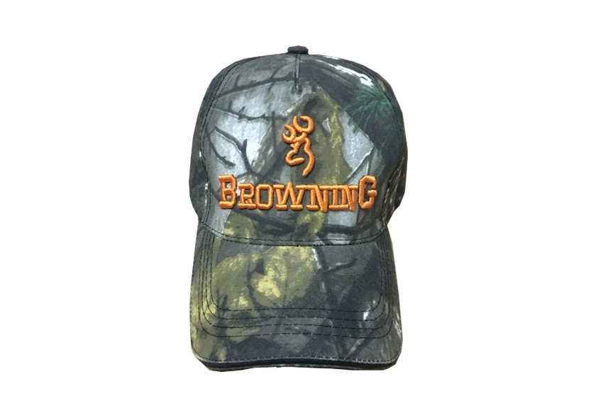 Мужская бейсбольная Кепка Browning Jungle, лидер продаж, бионическая камуфляжная кепка для охоты, рыбалки, бейсбольная кепка из чистого хлопка