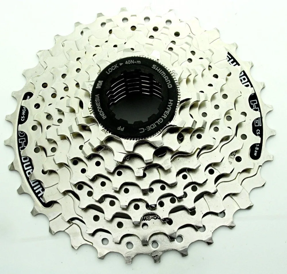 Оригинальный Shimano CS HG41 8 скоростной 10 30 T/10 32 34 T горный велосипед кассета Freewheel