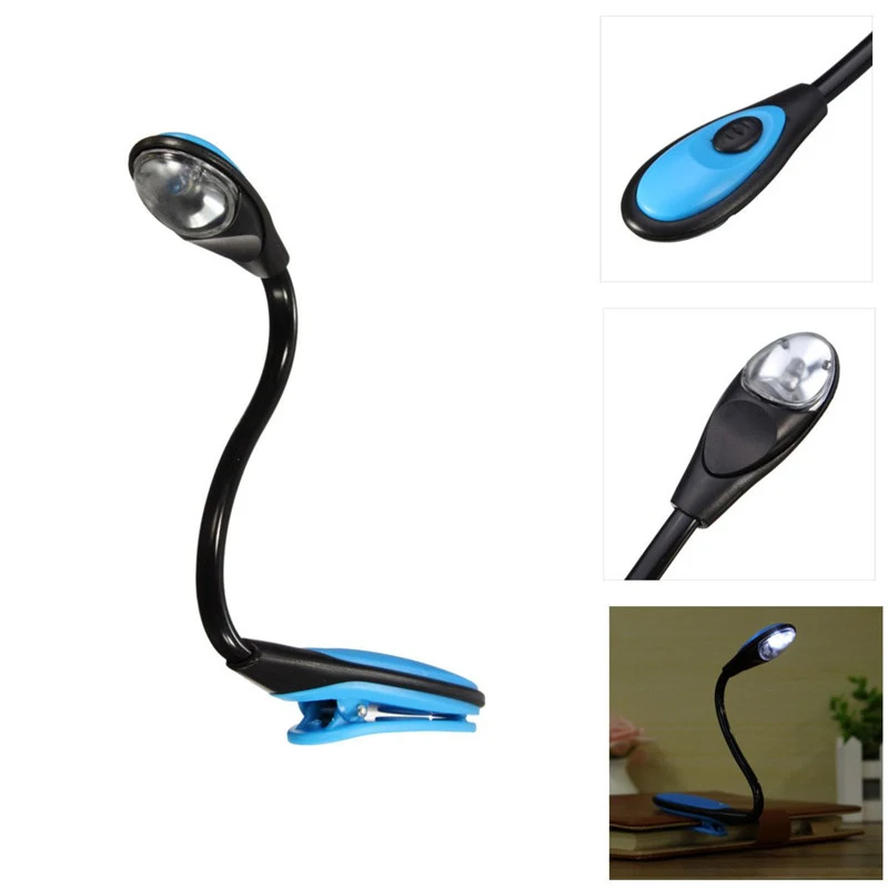 Зебра маленький музыкальная Партитура лампа Гибкая для чтения Портативный