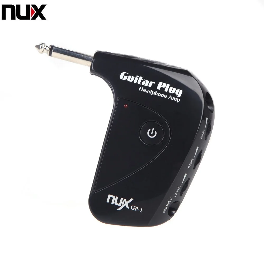 

NUX GP-1 Portable Guitar Plug Headphone Amp with Classic Rock British Distortion
