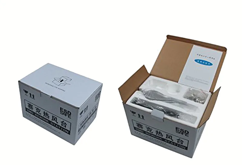 Паяльная станция Saike 852D ++ паяльная 220 В/110 В с корпусом BGA депайка 2 в 1 со стойкой для