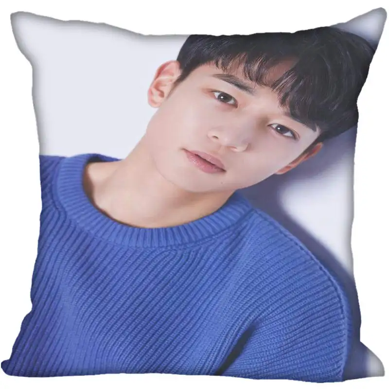 Новинка наволочки KPOP Choi Minho с принтом квадратная шелковая наволочка домашние