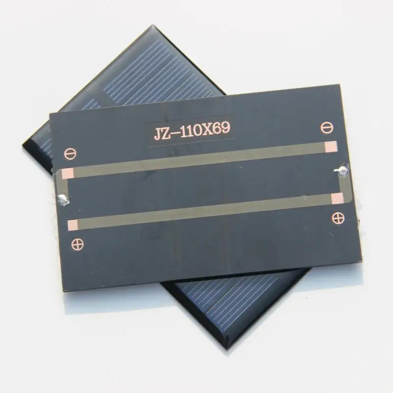 Поликристаллическая солнечная панель BUHESHUI Epoxy 5 В 1 2 Вт батарея сделай сам