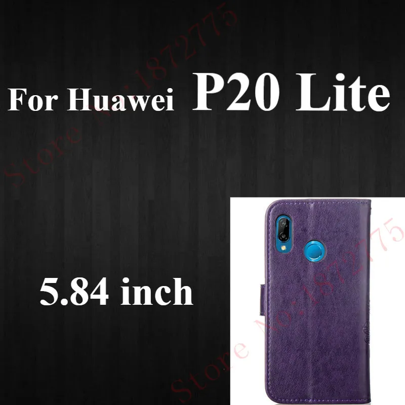 Huawei P20 Lite Case For Huawei P20 P8 P10 P9 Lite Mini Honor 9 5A 6A 8 5C 7C 6X Mate 10 Lite Y3 Y5 II Y9 Y6 7A Pro P Smart Flip Case - Цвет: Huawei P20 Lite