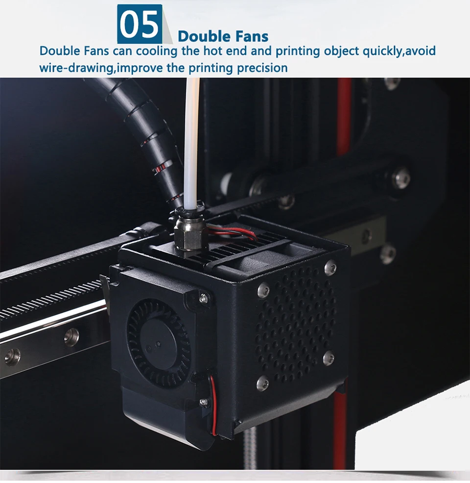 DMSCREATE DP5 3d Принтер Комплект I3 Полный металлический каркас с большим размером FDM промышленного класса высокой точности принт луна светильник лампа