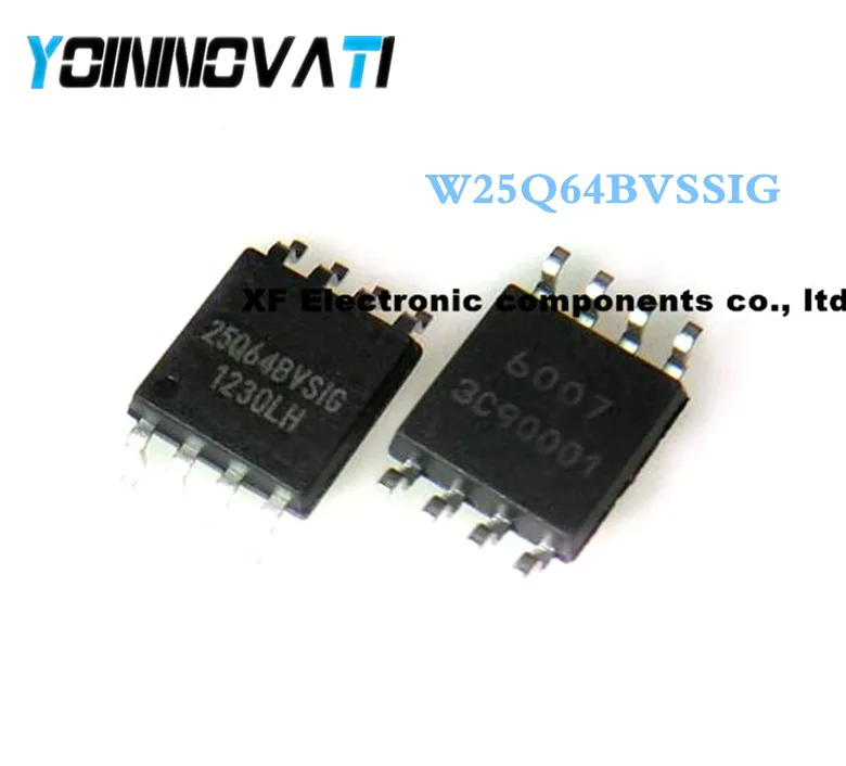 10 шт./лот w25q64bvensi w25q64 25q64 SOP8 W25Q64BVSIG 64M BIT Spi FLASH Высокое качество| |