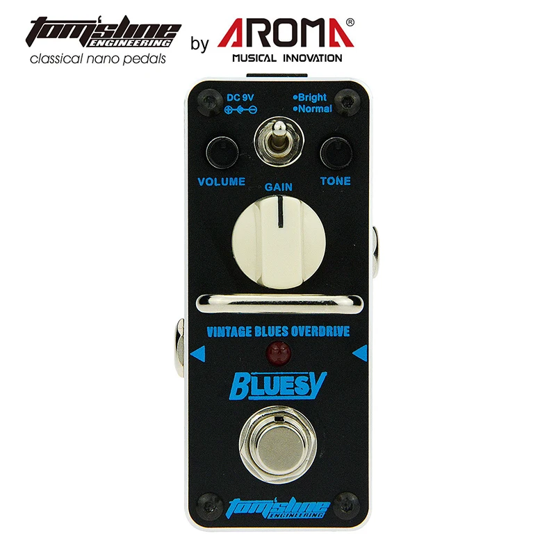 Педаль овердрайва Классический блюз Гитара Эффект Bluesy на основе 70s Marshall Blues Breaker 2