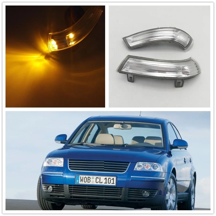 Светодиодный светильник для VW Passat B5 2003 2004 2005 автомобильный Стайлинг боковое зеркало поворотники светодиодный светильник s