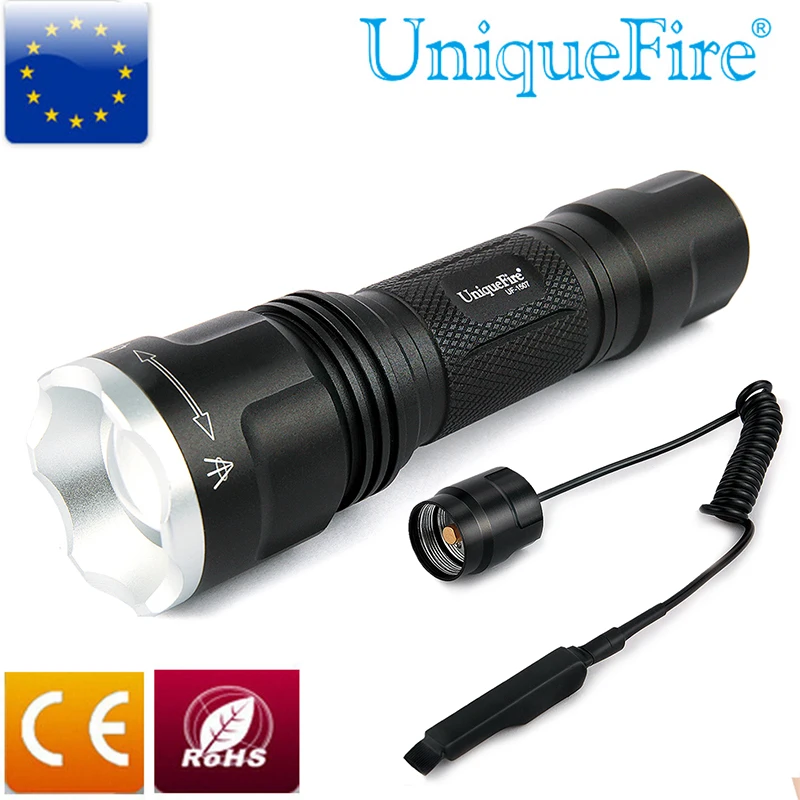 

Уникальный масштабируемый светодиодный мини-фонарик фотовспышка нм мощный охотничий фонарь + переключатель давления батарея f.18650