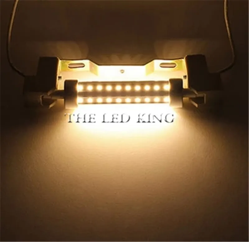 Новый светодиодный светильник R7S 12 Вт 15 SMD 2835 78 мм 118 лампа AC90 260V заменить