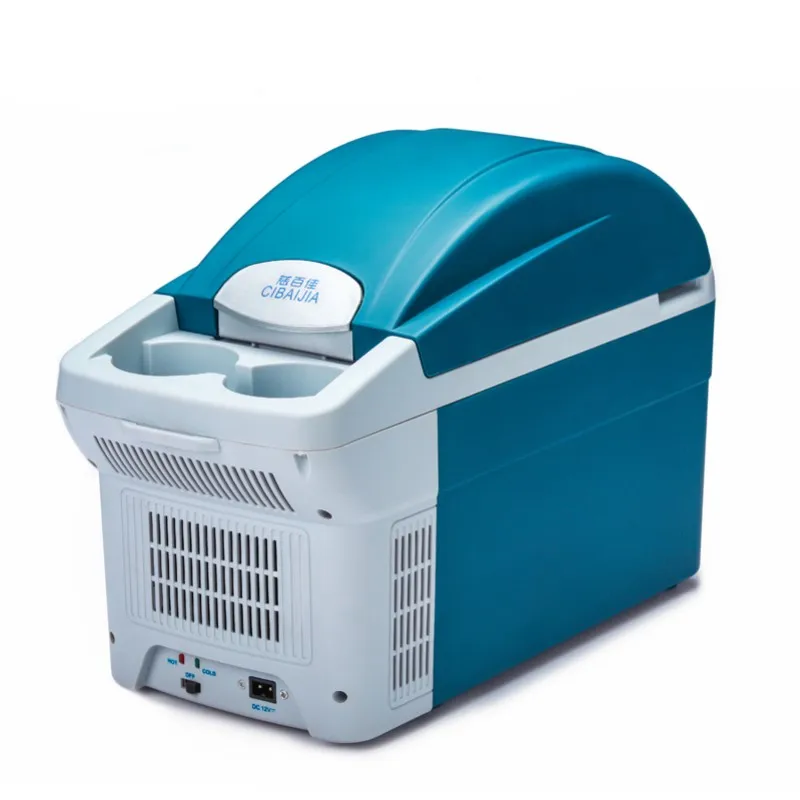 Cbj Авто холодильник мини-холодильник двойной использования дома+ автомобиль 220 В+ 12 В Электрический боксового нагрева коробка