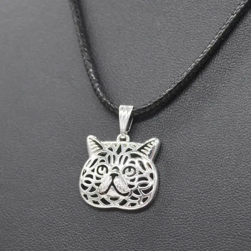 Женское ювелирное изделие ожерелья с подвеской в виде животного сплав