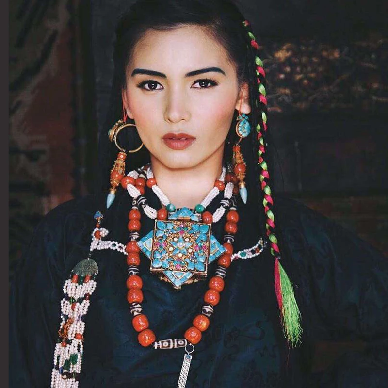 Shuangsheng новый национальный ювелирный браслет ретро многослойный искусственный
